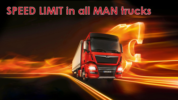 Изменить ограничение скорости в грузовиках MAN
