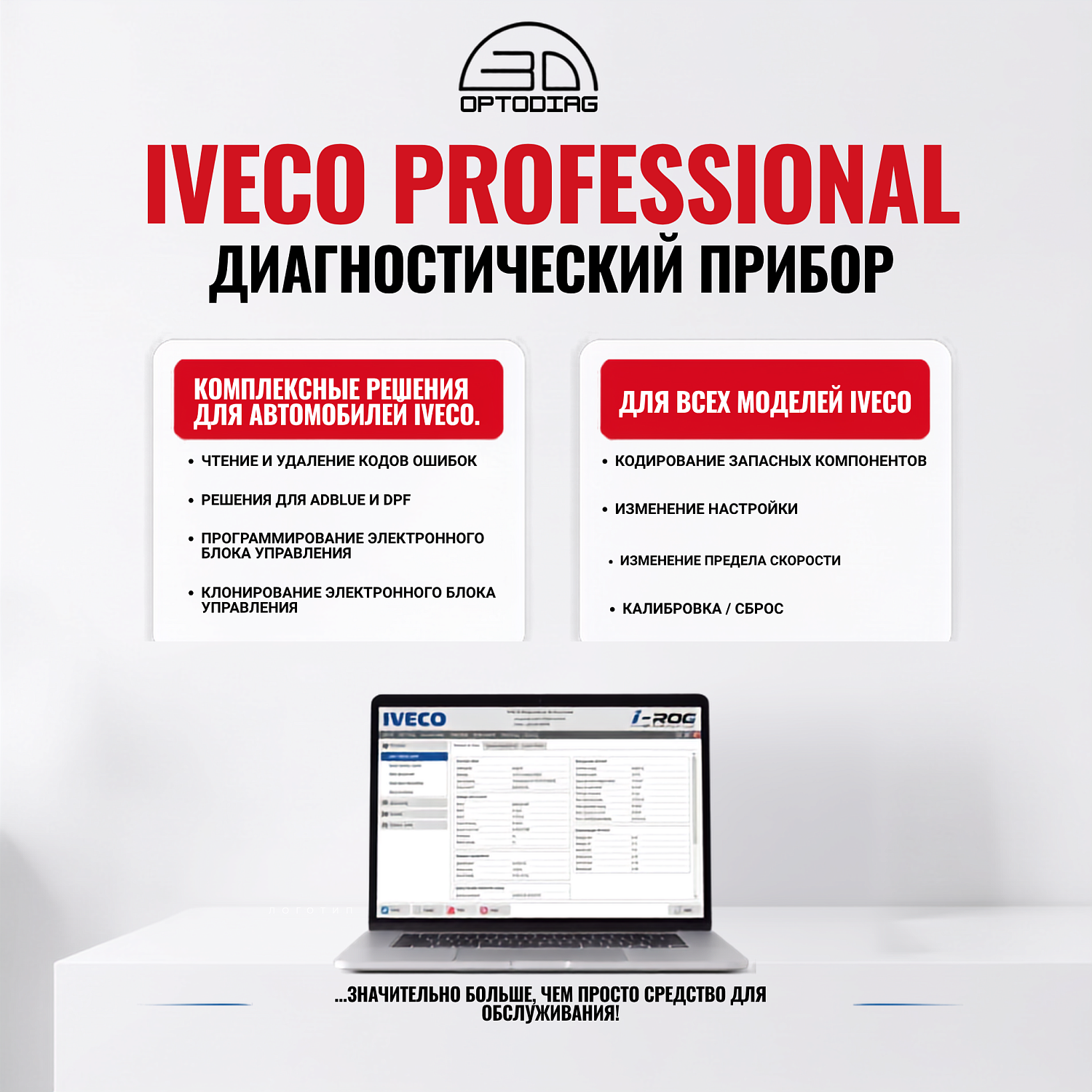 I-ROG: новые возможности диагностики и программирования для IVECO