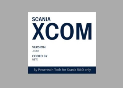 SCANIA XCOM Диагностическая Программа