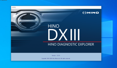 Hino DX3 - Diagnostic eXplorer Диагностическая Программа