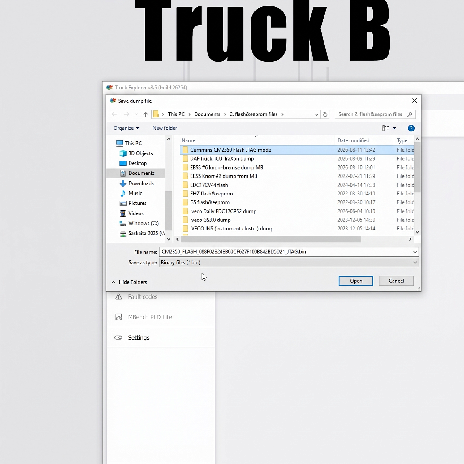 AutoVei - Cummins CM2350A ECM: программирование с Truck Explorer v8.5