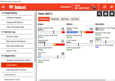 Bobcat Service Analyzer v92.00